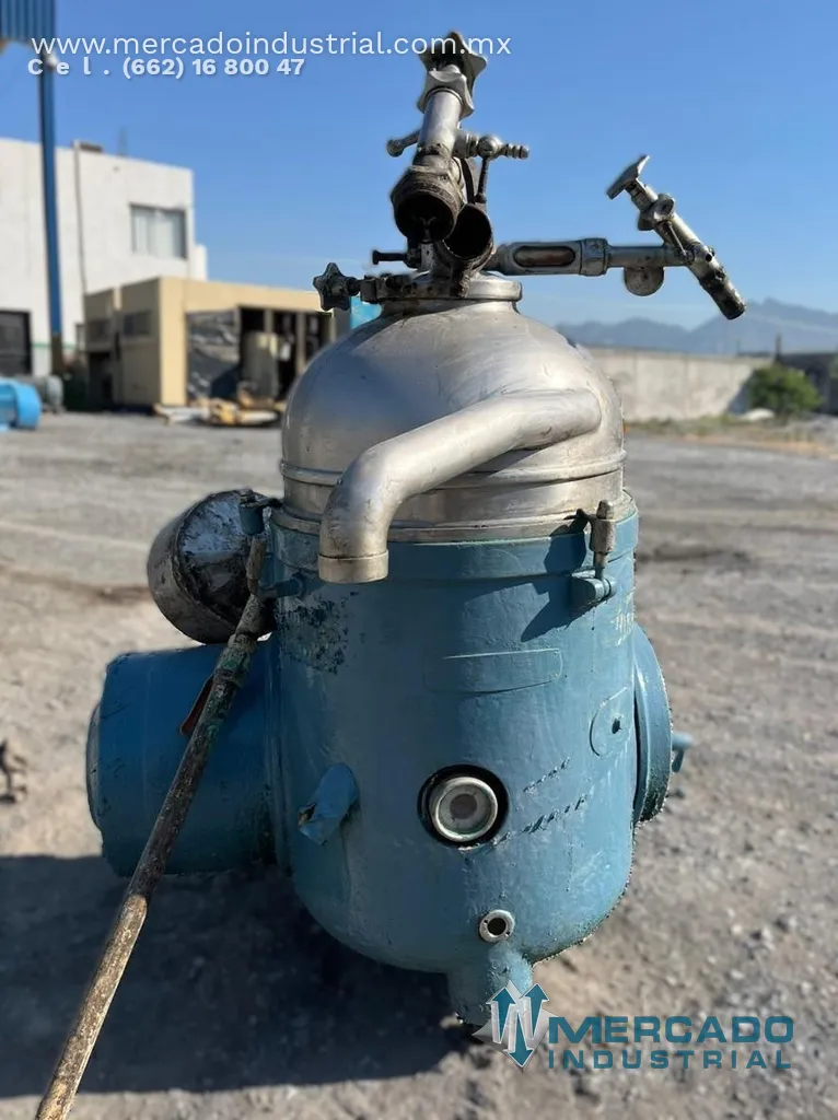 Separador centrífugo modelo 3 FM 67-6 marca Westfalia
