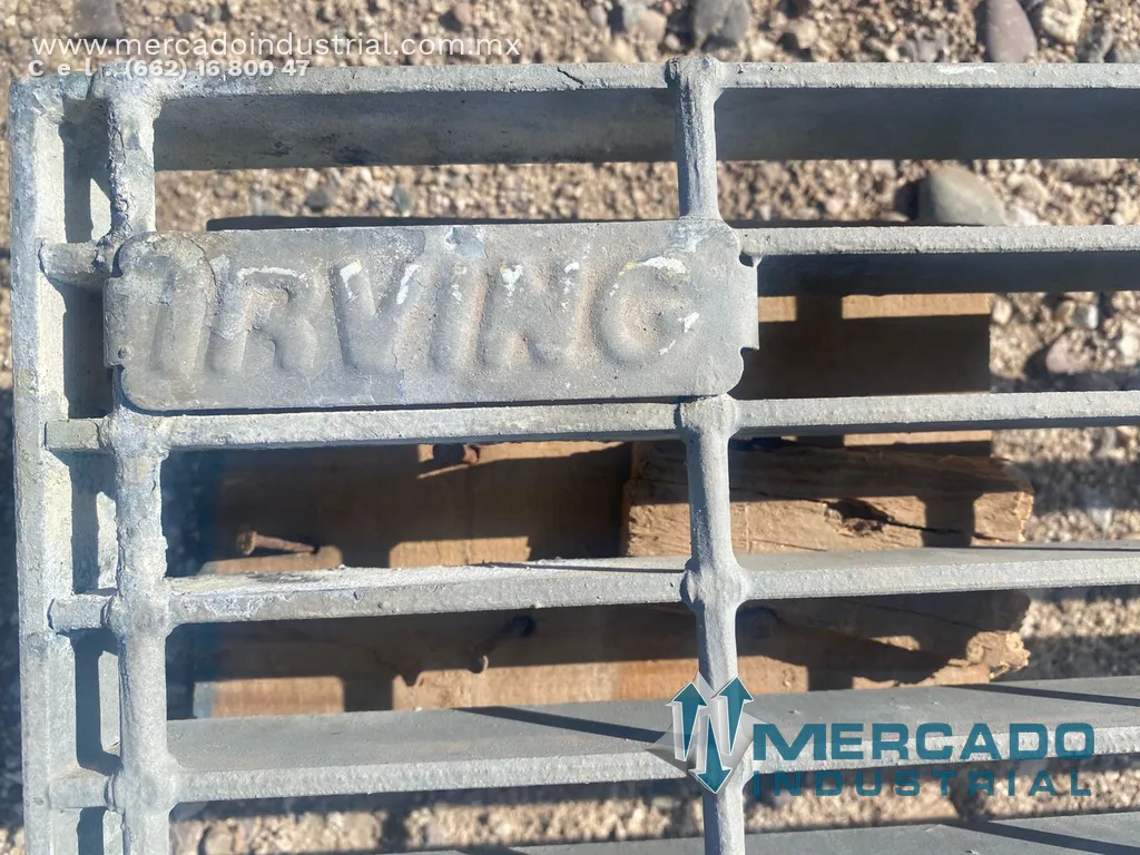 Parilla Irving galvanizada de 1 m x 2.55 m