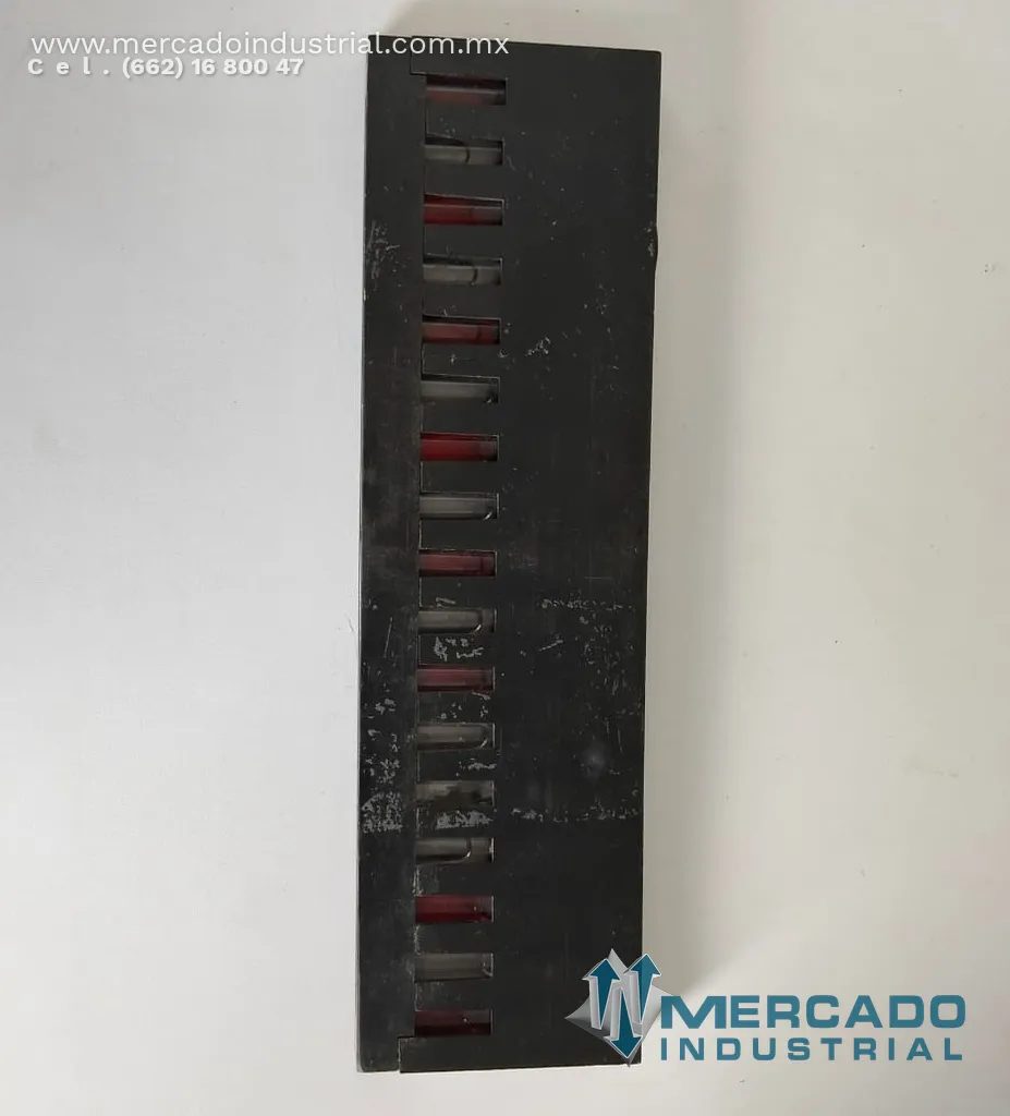 Placa comparadora para cloro 10.0 - 11.6 pH marca TOLYL RED