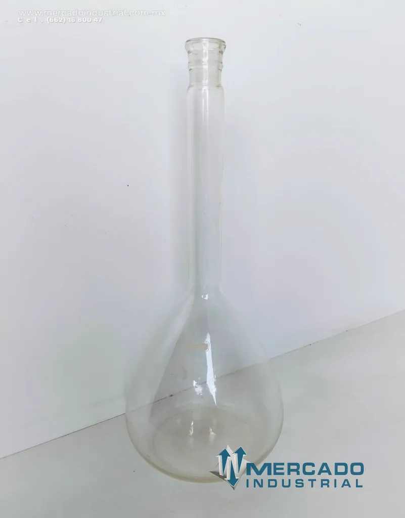 Matraz volumétrico de vidrio 1000 ml
