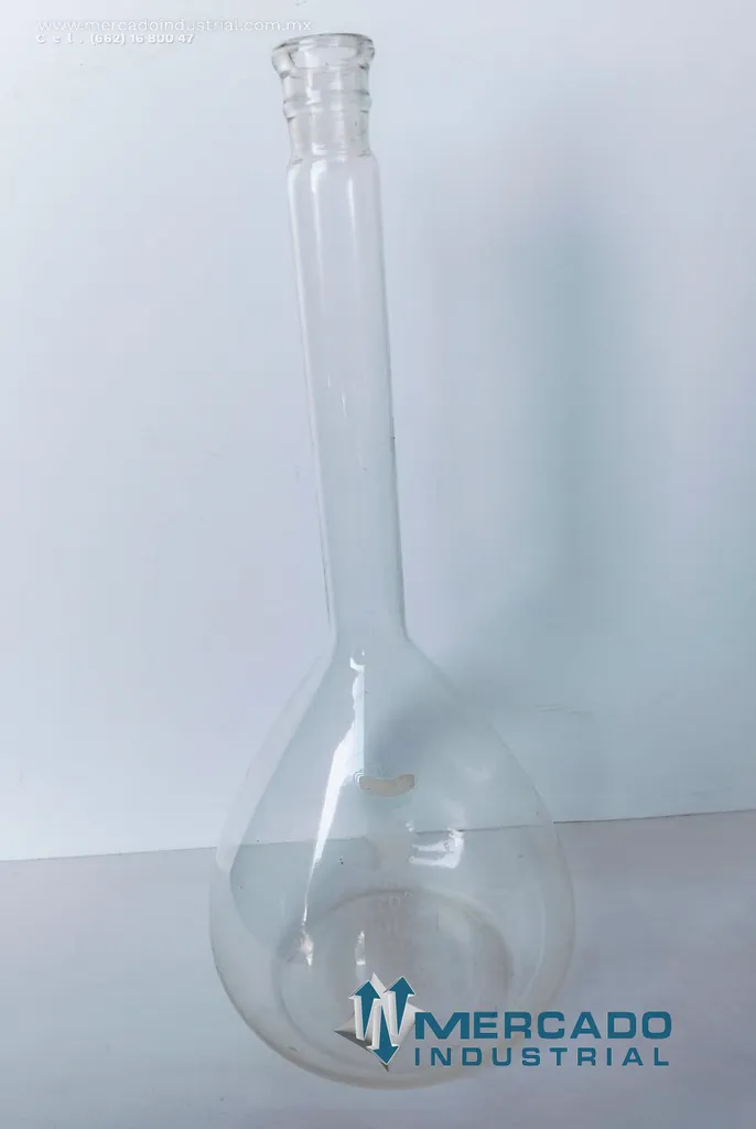Matraz volumétrico de vidrio 1000 ml