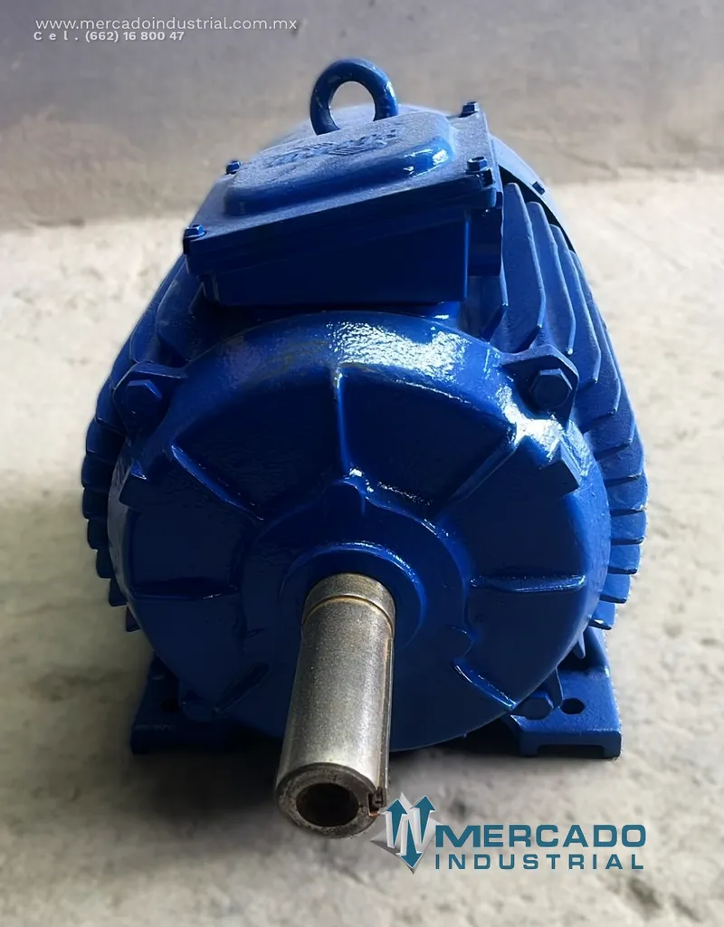 Motor eléctrico 15 HP 4 polos 1750 RPM marca ELEKTRIM