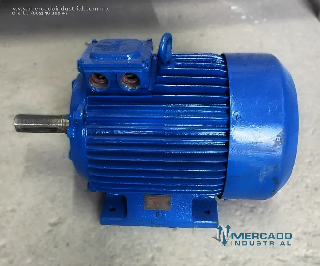 Motor eléctrico 15 HP 4 polos 1750 RPM marca ELEKTRIM