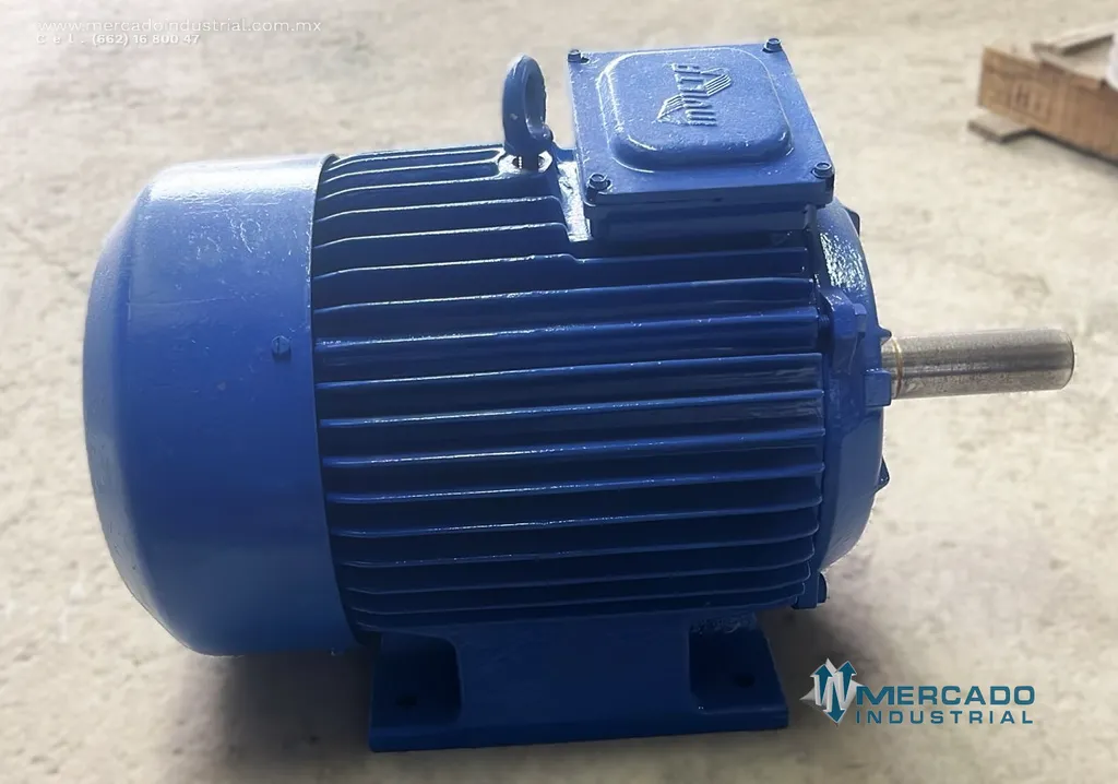 Motor eléctrico 15 HP 4 polos 1750 RPM marca ELEKTRIM