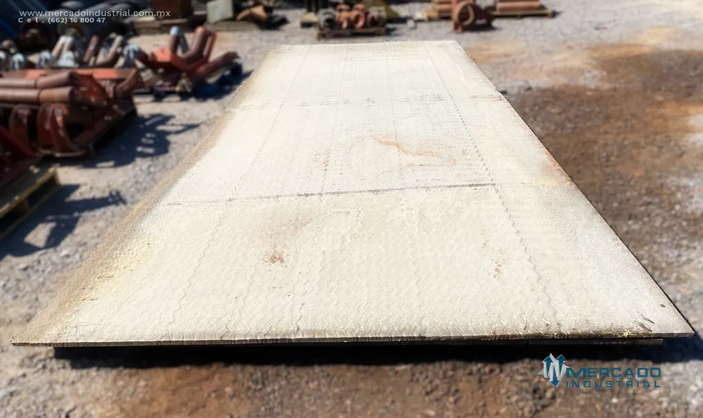 Placa bimetálica 6.13 m x 2.44 m