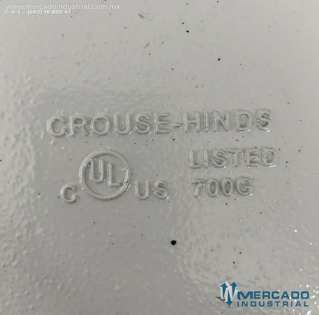Lámpara para áreas industriales 175 watts 277 V  modelo VMV series 50 marca Cooper Crouse Hinds