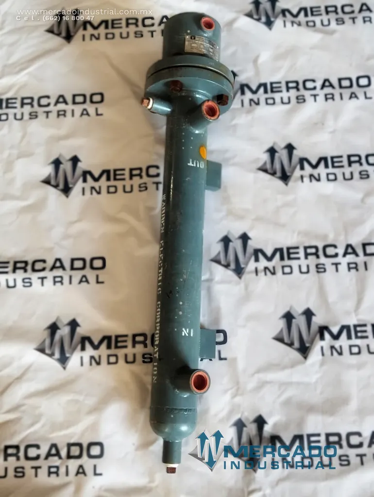 Intercambiador de calor 150 PSIG 1500 Wtts modelo 2-CF-1.5-460-24-Y*3 marca Warren Electric