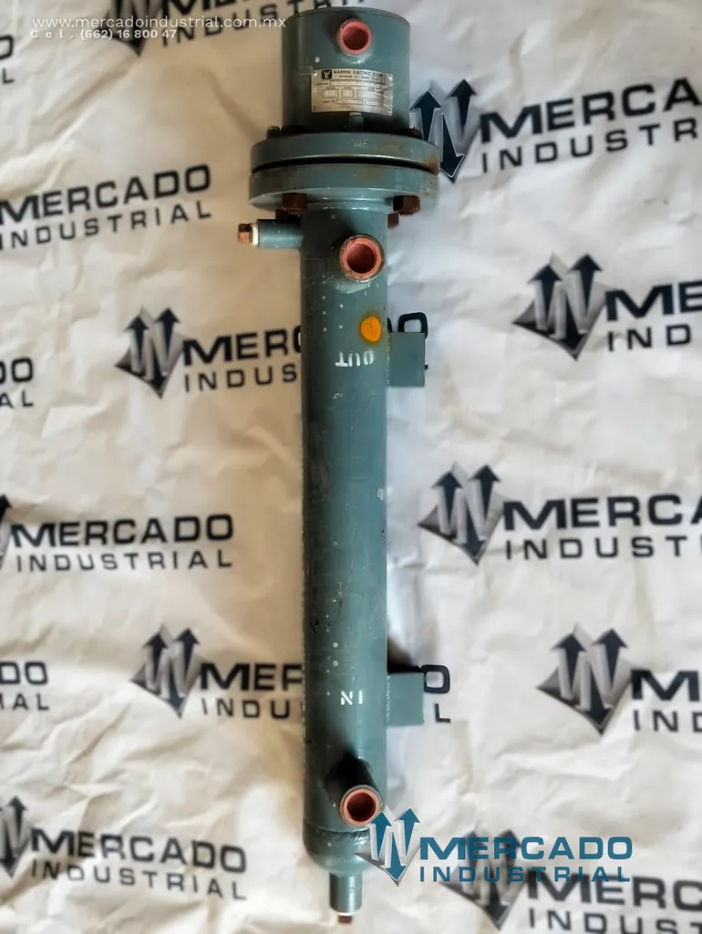 Intercambiador de calor 150 PSIG 1500 Wtts modelo 2-CF-1.5-460-24-Y*3 marca Warren Electric
