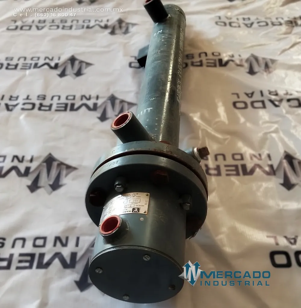 Intercambiador de calor 150 PSIG 1500 Wtts modelo 2-CF-1.5-460-24-Y*3 marca Warren Electric