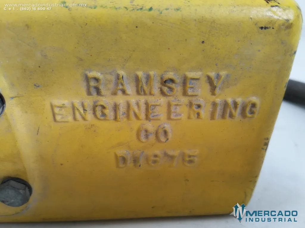 Celda de carga modelo 10-21-6 marca Ramsey