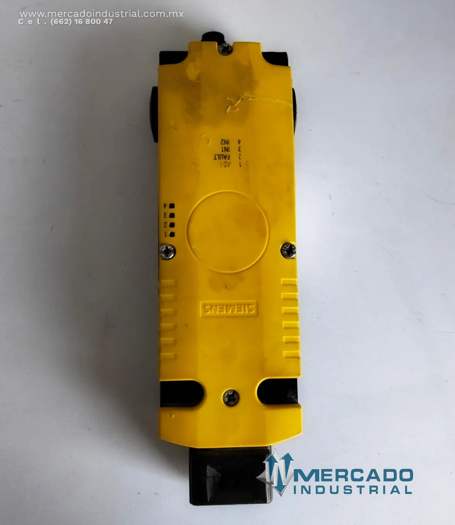 Interruptor de seguridad mecánico con retención magnética 24 V DC marca Siemens