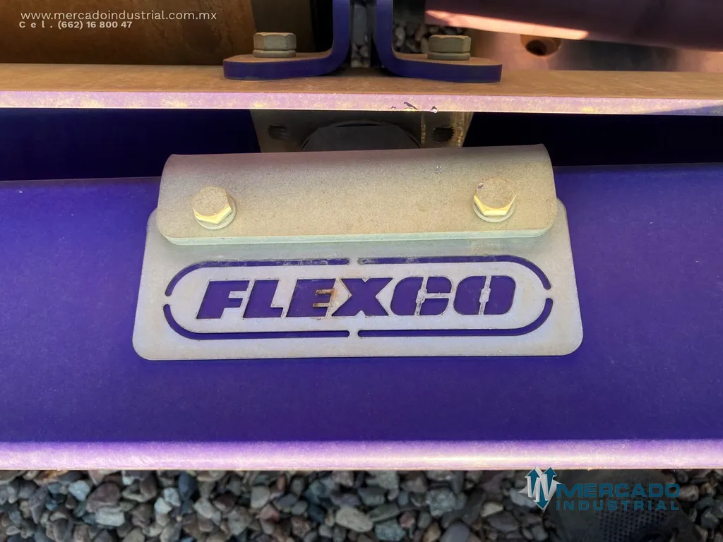 Mancuerna con rodillo doble alineable Cema 7 para banda de 48" marca Flexco