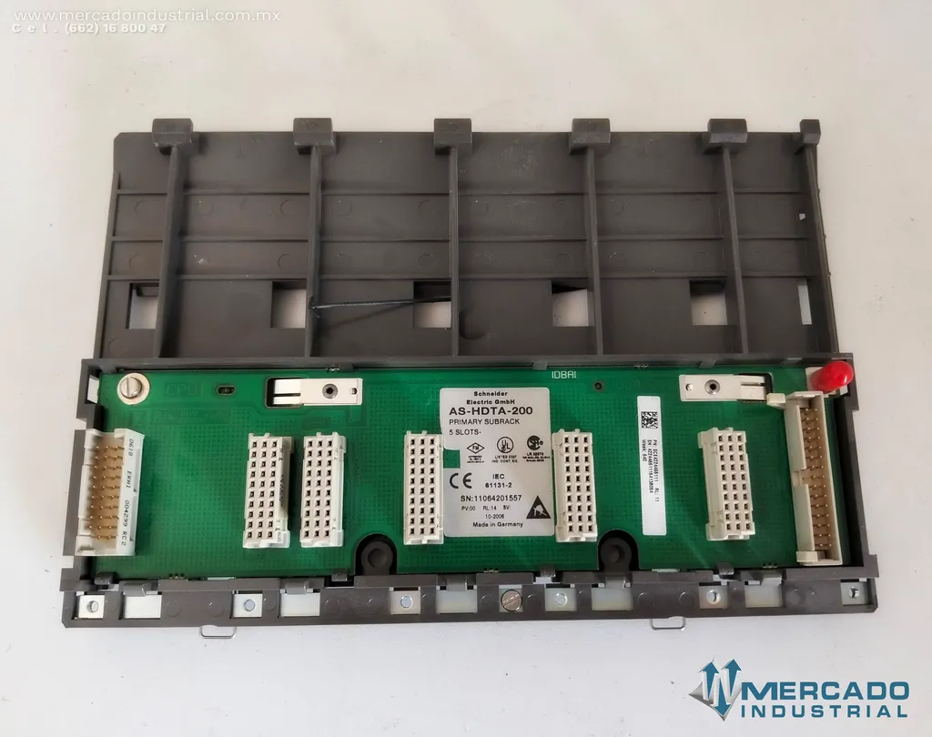 Bastidor principal / subrack modelo AS-HDTA-200 marca Schneider Electric