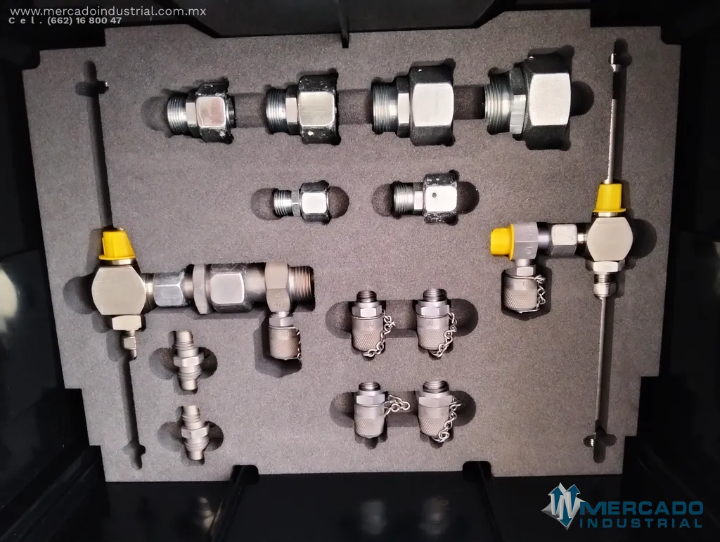 Kit de herramientas de prueba del sistema hidráulico parte 456-6429 marca CATERPILLAR