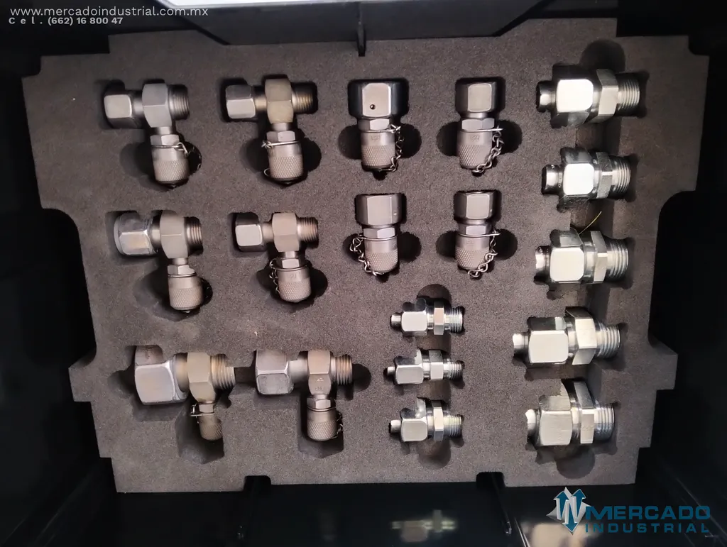 Kit de herramientas de prueba del sistema hidráulico parte 456-6429 marca CATERPILLAR