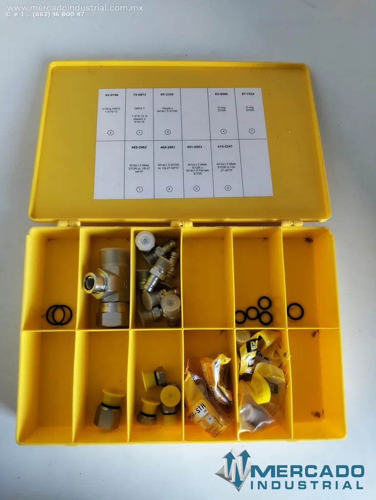 Kit de herramientas de prueba del sistema hidráulico parte 456-6429 marca CATERPILLAR