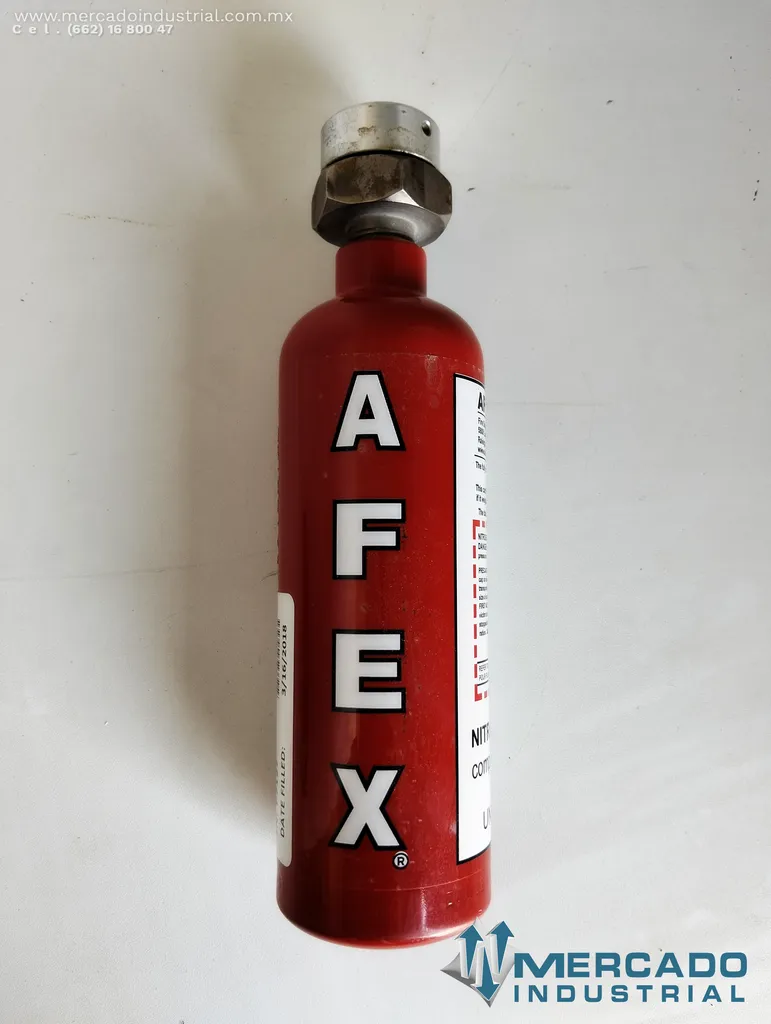 Cartucho ensamblado de nitrógeno parte A320000 marca AFEX