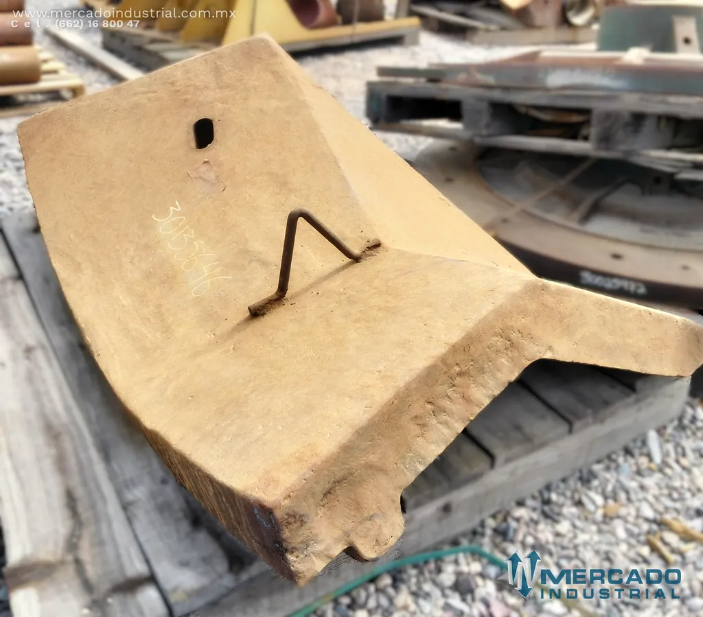 Placa de desgaste de tolva 55"