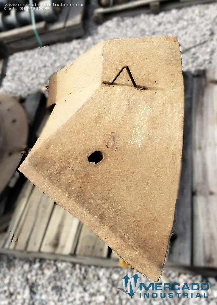Placa de desgaste de tolva 55"