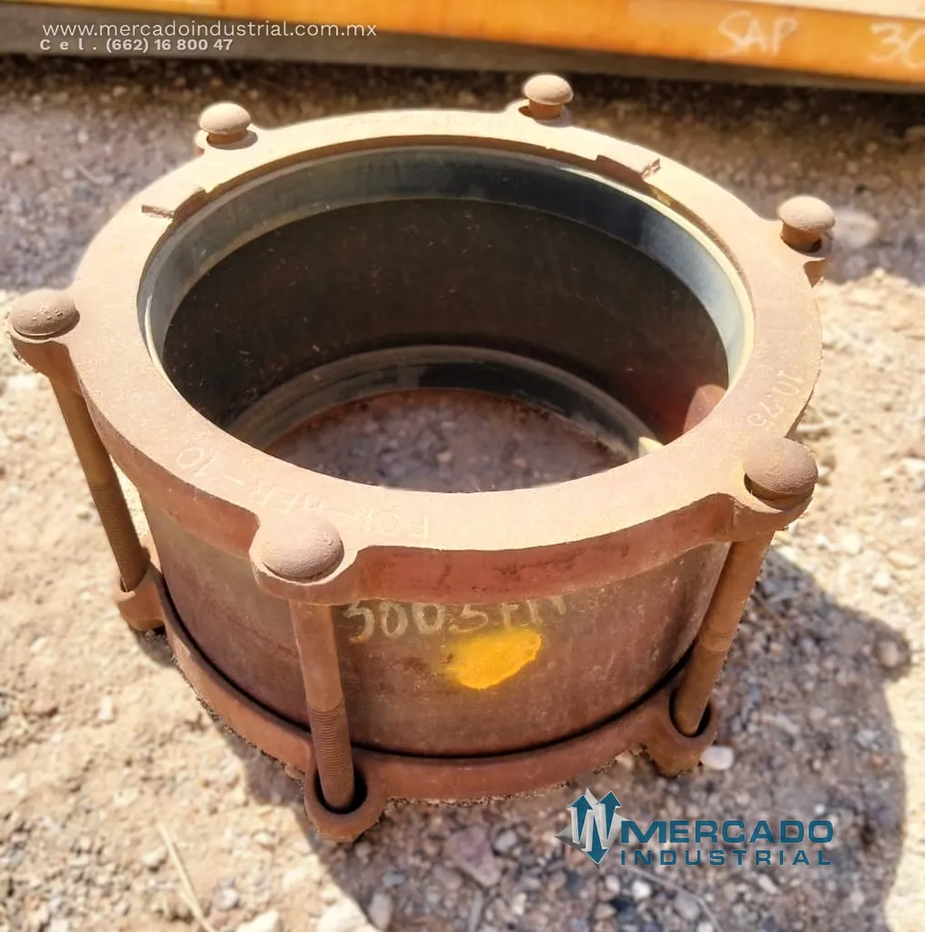 Acople recto de hierro dúctil 13" modelo FC1-RER-10 marca Ford