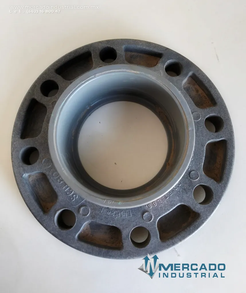 Acoplador de brida 9" modelo SCH-80 marca IPEX