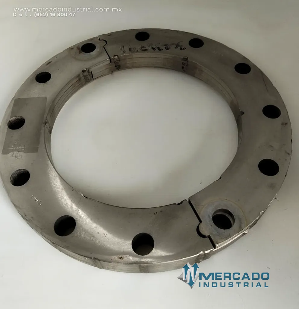 Brida dividida metálica segmentada 10 3/4" parte 1502-12/8-PAFR marca Marzolf
