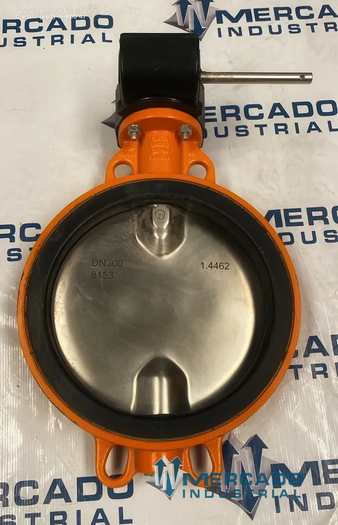 Válvula de mariposa 12" 232 PSI modelo Q-800 S marca Wouter Witzel