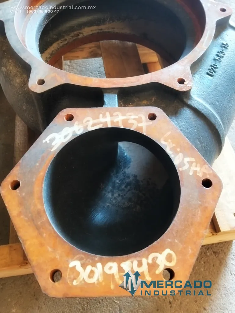 Carcasa de voluta de bomba modelo DL-15A marca Toyop