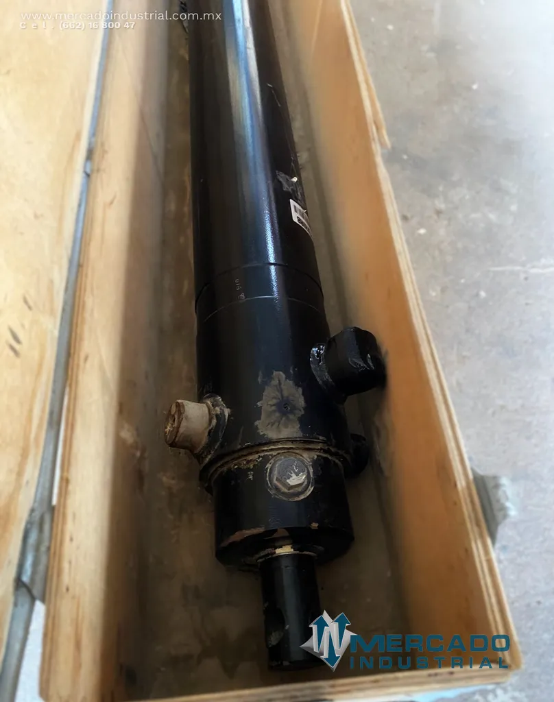 Cilindro hidráulico 90 1/4" marca Hiab