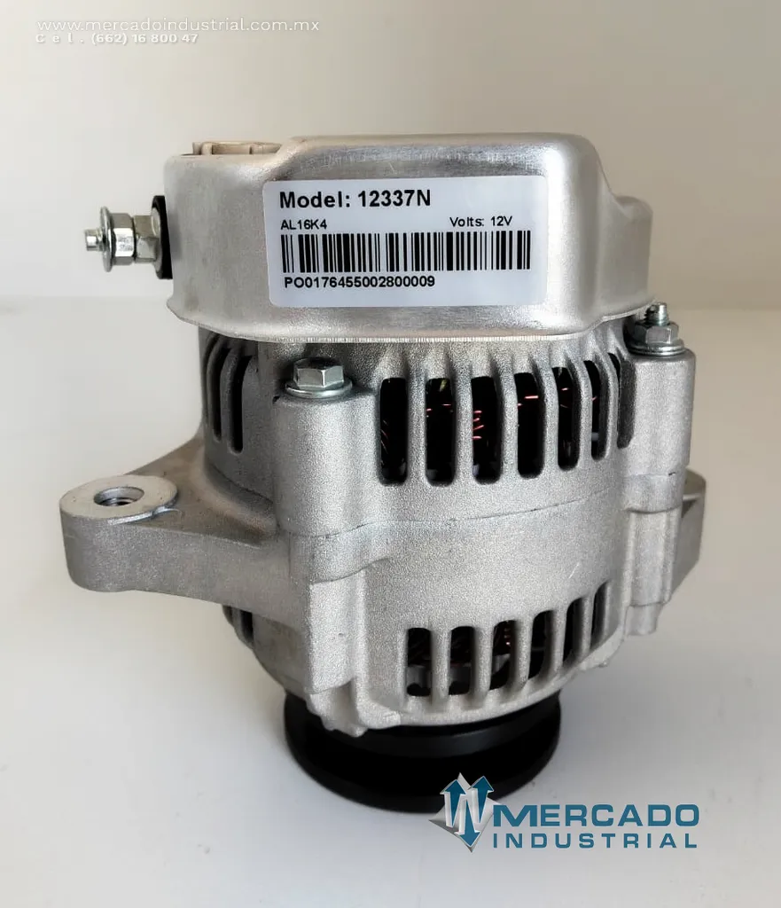 Alternador automotriz 12V modelo 12337N