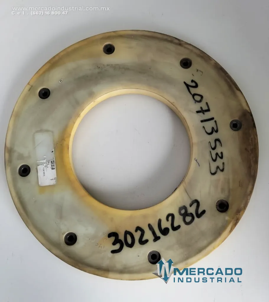 Revestimiento placa de cubierta 7" parte 153R-RS marca FLSmidth Krebs