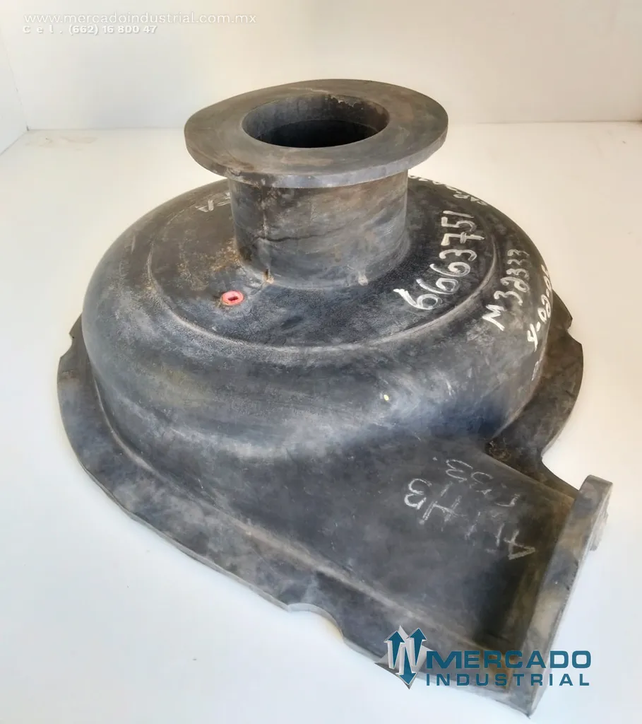 Revestimiento de goma 4 1/3" parte D3017MR33 marca Weir minerals