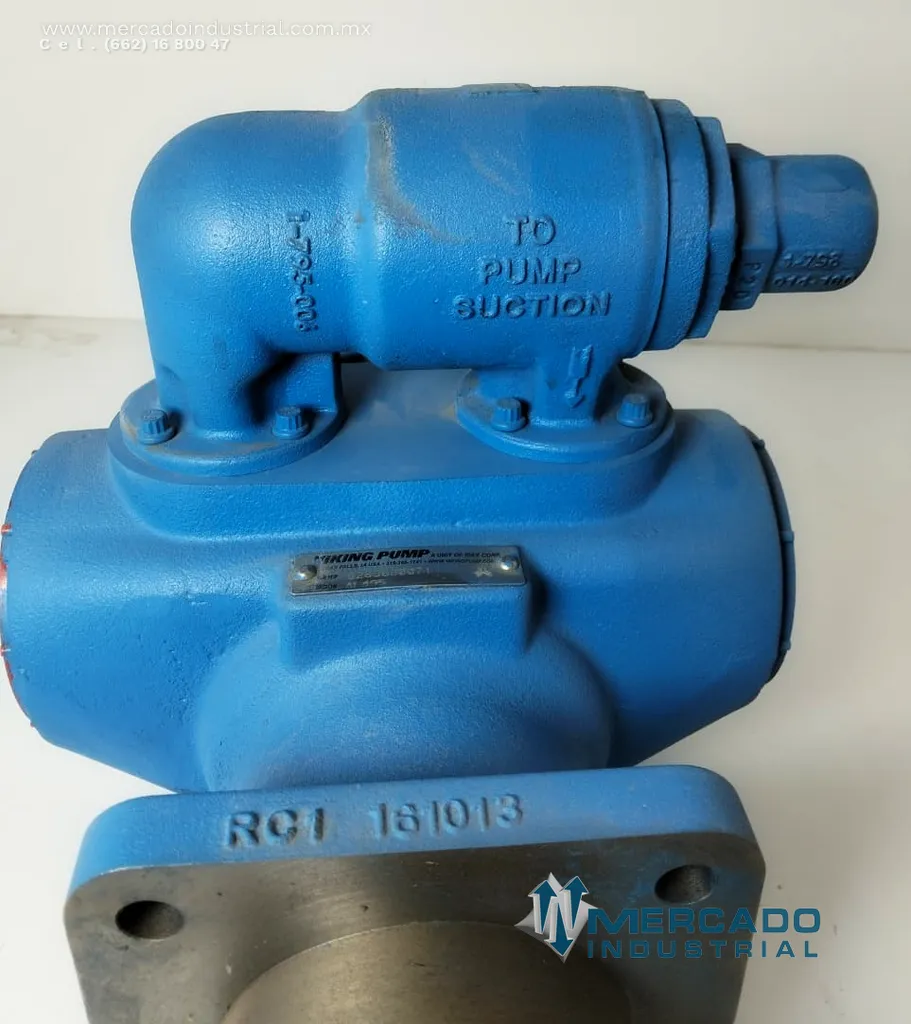 Bomba de engranes 3" 250 PSI modelo AL495 marca Viking