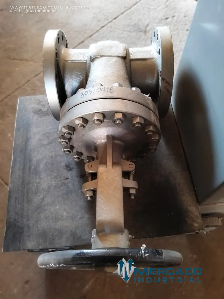 Válvula de compuerta 9" 740 PSI modelo W5206F-UT-WCB marca Walworth