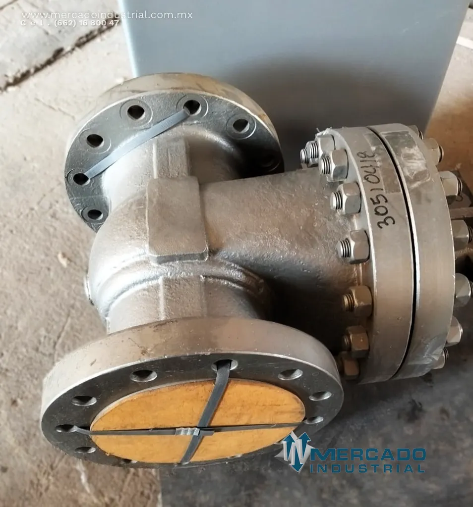 Válvula de compuerta 9" 740 PSI modelo W5206F-UT-WCB marca Walworth