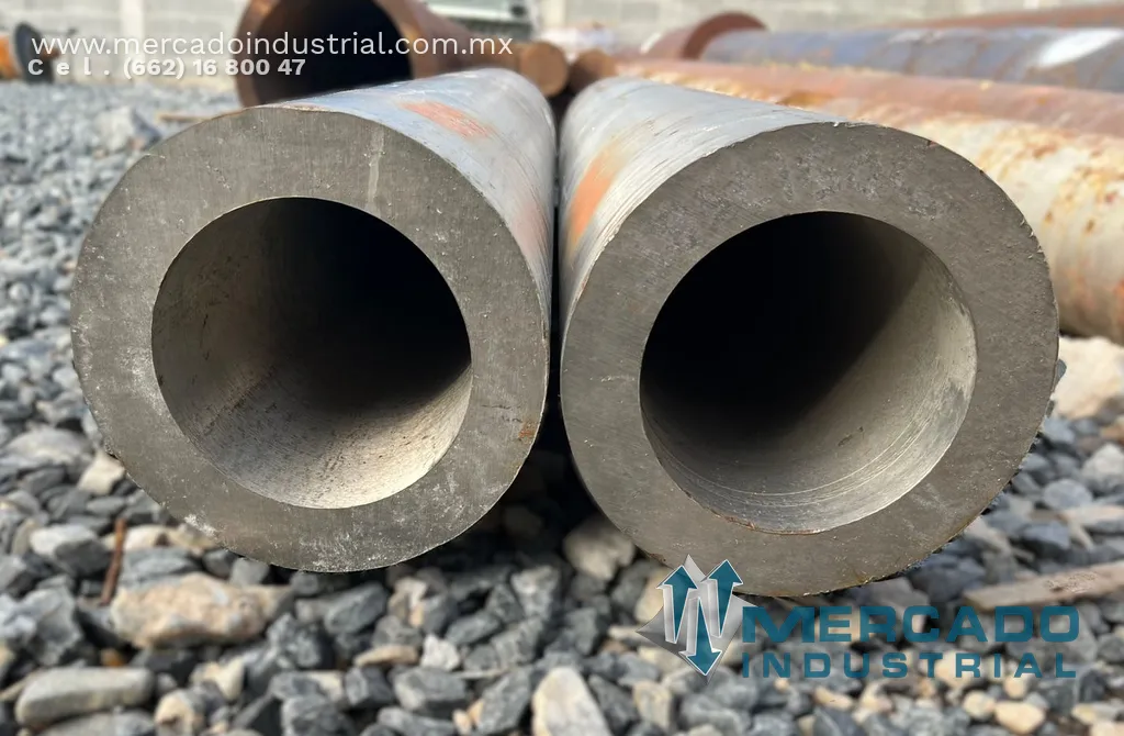 Cilindro de acero inoxidable 40 1/4" x 6 1/2"