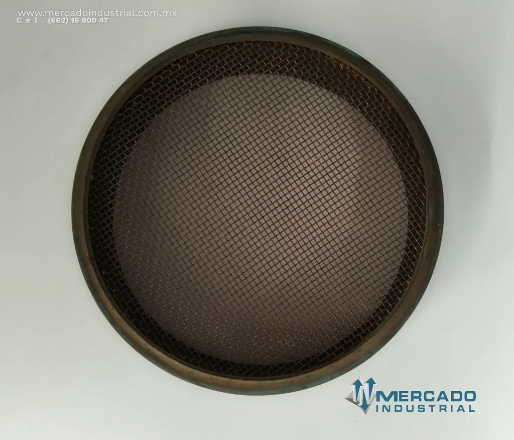 Tamiz para laboratorio mesh #8 de 20 cm de diámetro marca ALCON
