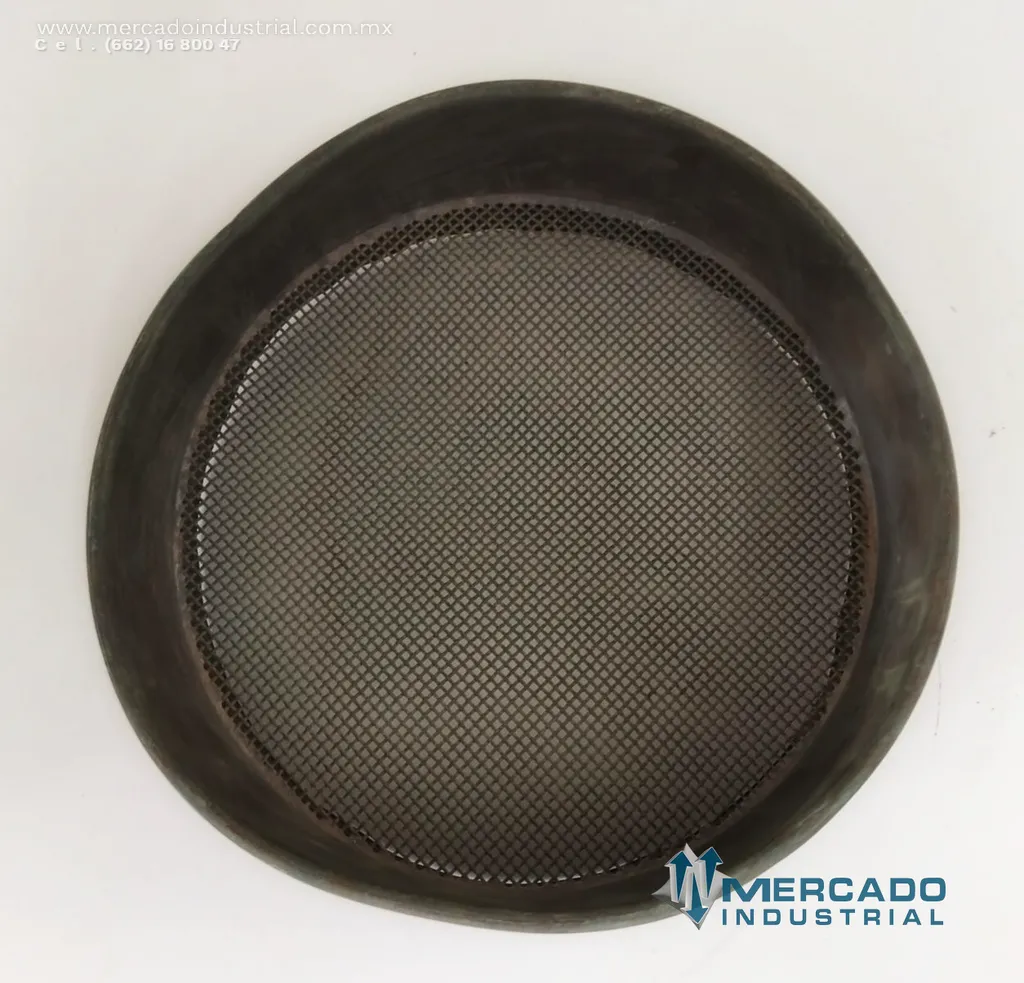 Tamiz para laboratorio mesh #10 de 20 cm de diámetro marca U.S. STANDARD SIEVE SERIES