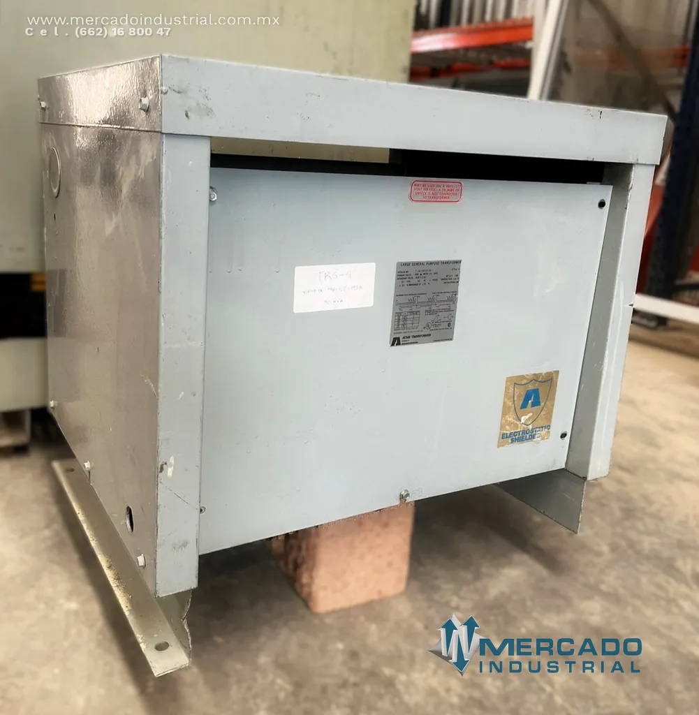Transformador seco 30 KVA 480-208Y/120V modelo T-1A-53312-3S marca ACME