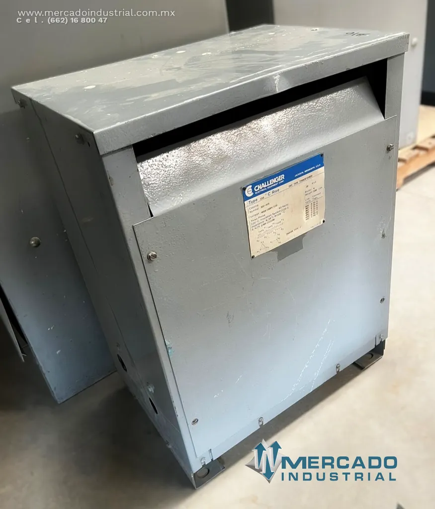 Transformador seco 30 KVA 480-208Y/120V modelo 302-415 marca CHALLENGER