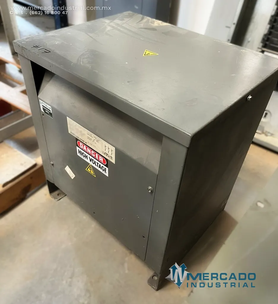 Transformador seco 50 KVA 440/460/480-400-V marca WPI