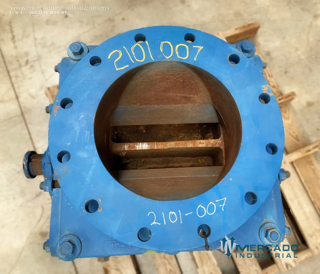 Válvula de esclusa de aire giratoria 12" modelo T-194 15474 marca DELTA DUCON