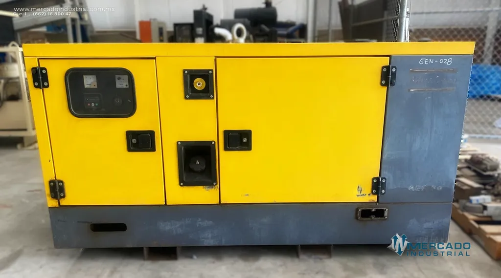 Generador a diésel 48 kVA modelo QES 50 marca Atlas Copco