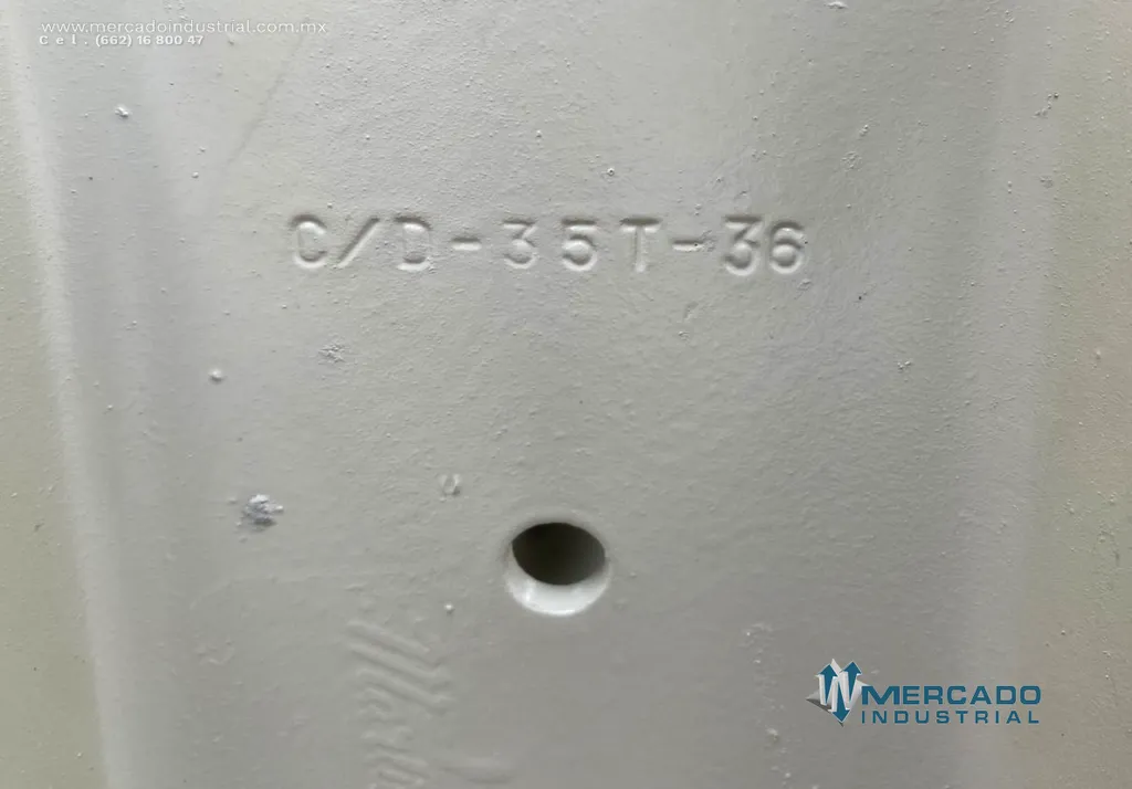 Mancuerna triple de carga para banda de 36" marca Martin