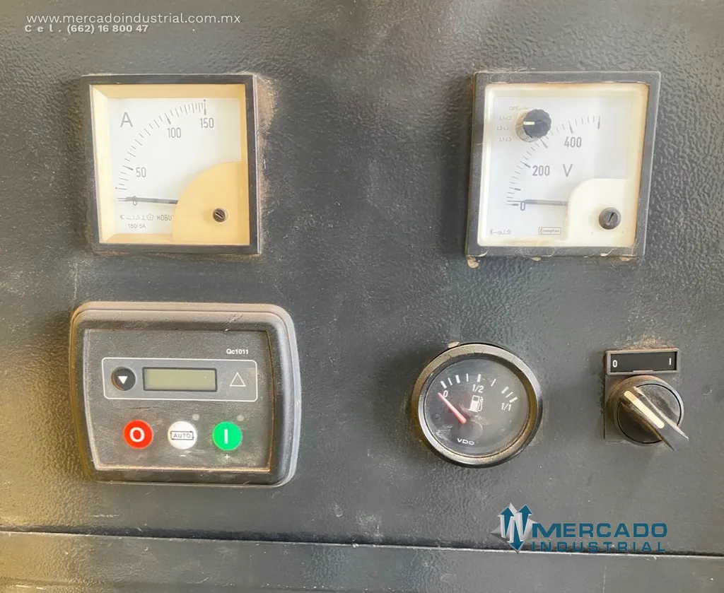 Generador a diésel 48 kVA modelo QES 50 marca Atlas Copco