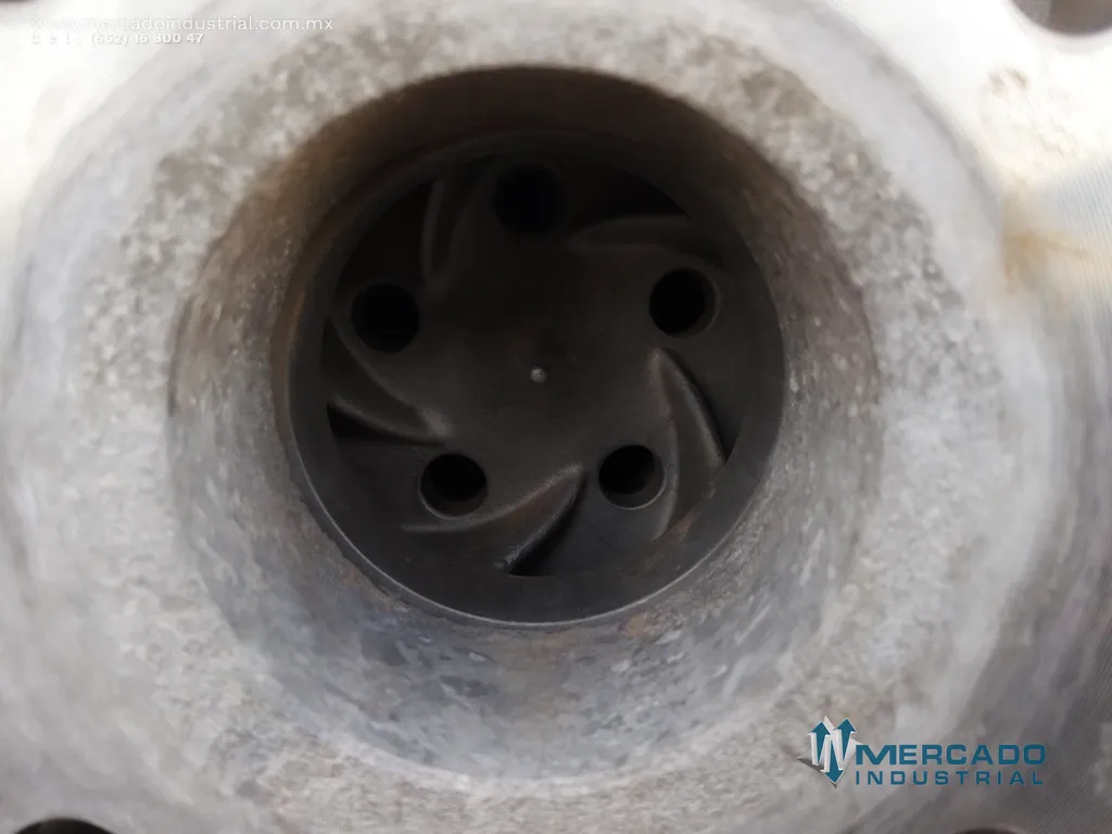Bomba centrífuga 3x2" 250 GPM de acero inoxidable tipo 2K3X2-13/116 RV marca DURCO