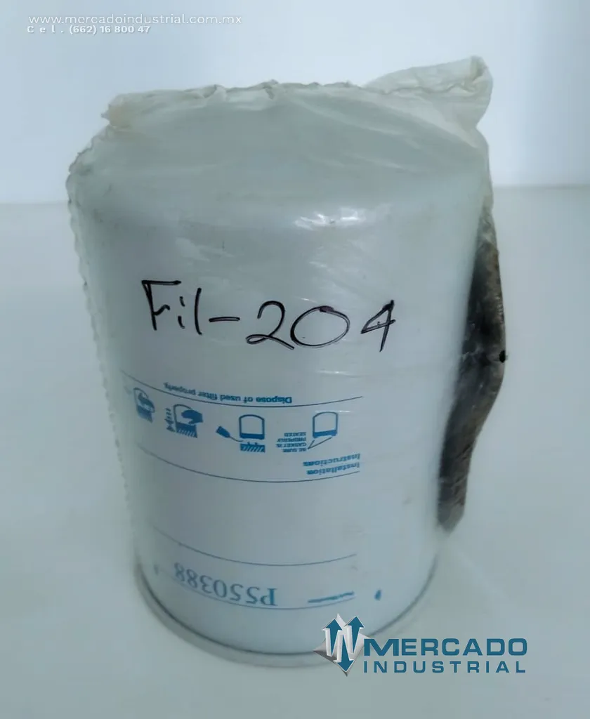 Filtro hidráulico modelo P550388 marca DONALDSON