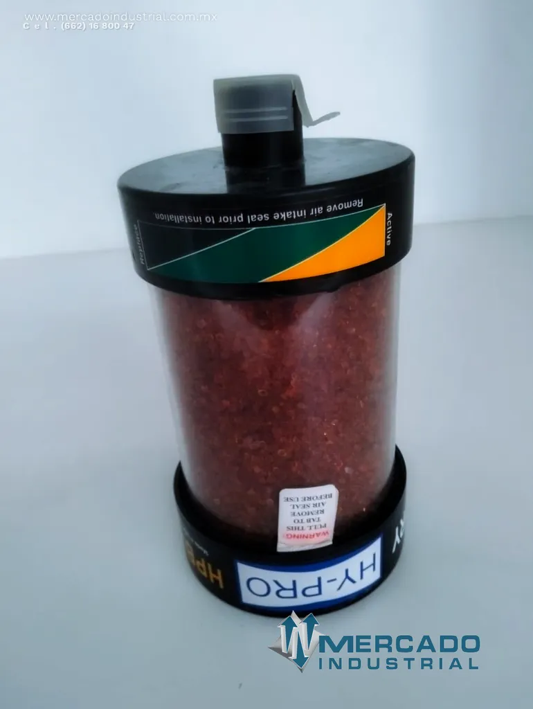Filtro de sílica gel modelo HPB-102 marca HY-PRO