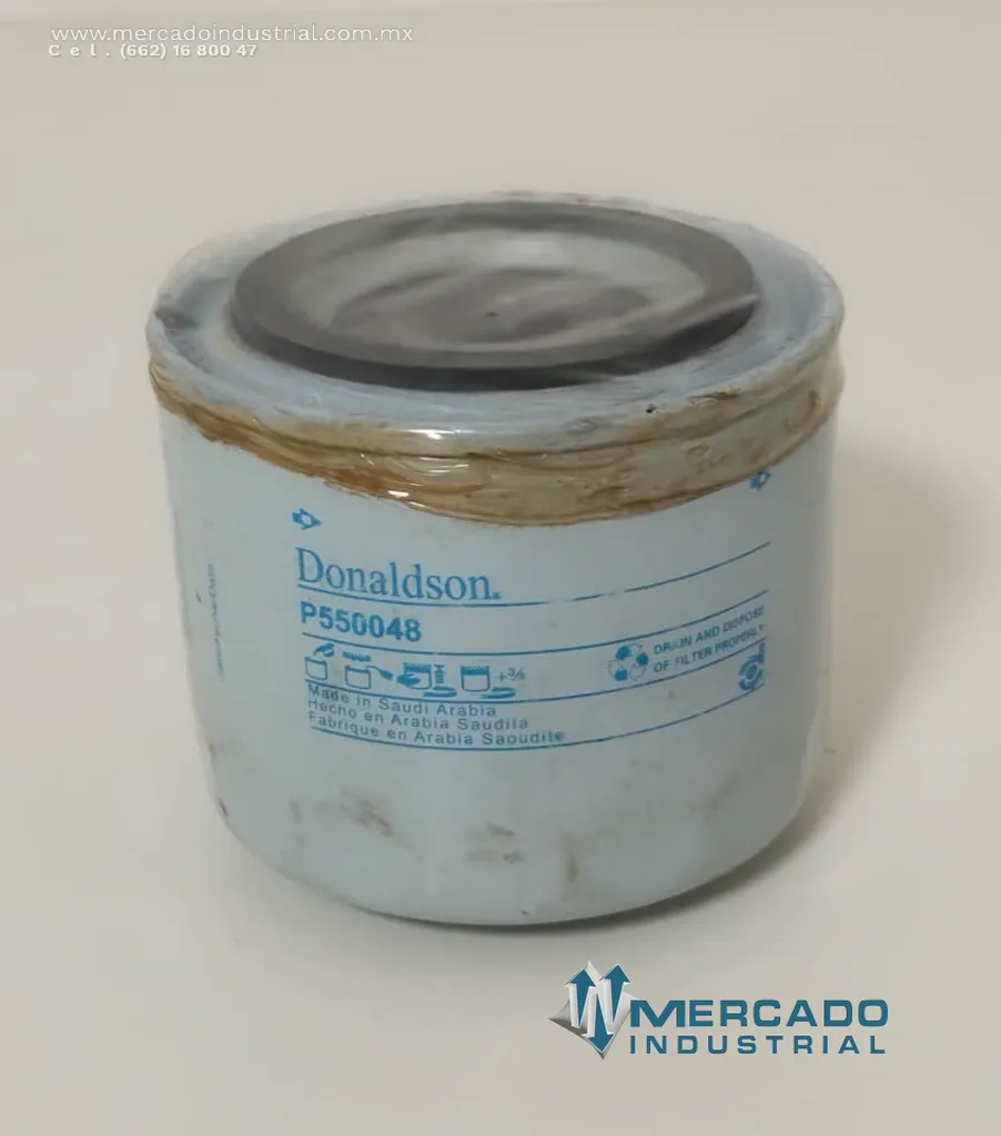 Filtro de gasolina modelo P550048 marca DONALDSON