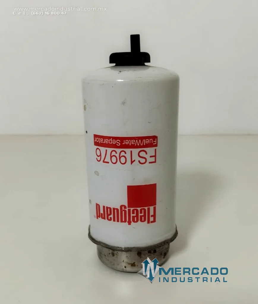 Filtro de separador de agua y gasolina modelo FS19976 marca FLEETGUARD